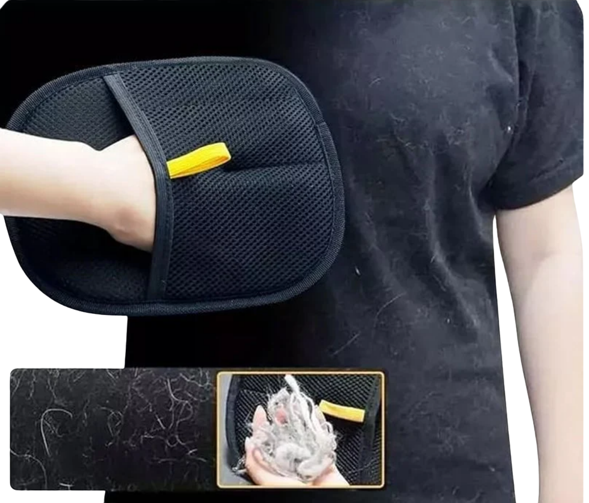 NESTLED PET hair cleaning gloves