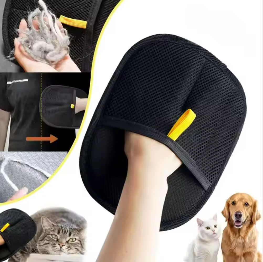 NESTLED PET hair cleaning gloves